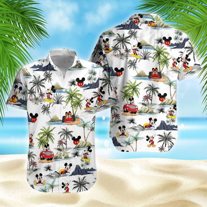 Mickey Mouse DN Hawaiian Aloha Shirt - Hawaiian Shirt For Women Men - Mickey Lover Shirt - HW007