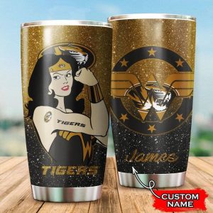 Missouri Tigers Wonder Woman Custom Name Tumbler TB1239