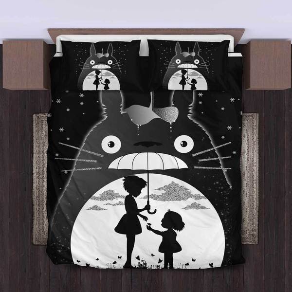 My-Neighbor-Totoro-Bedding-Set-Duvet-Cover-Pillowcase My Neighbor Totoro Bedding Set Duvet Cover Pillowcase