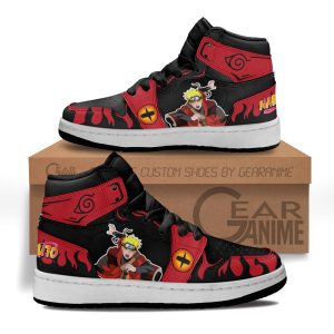 NRT Uzumaki Sage Kids Sneakers Custom Anime NRT Kids Jordan 1 Shoes