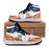 NRT Uzumaki Young Kids Sneakers Custom Anime NRT Kids Jordan 1 Shoes