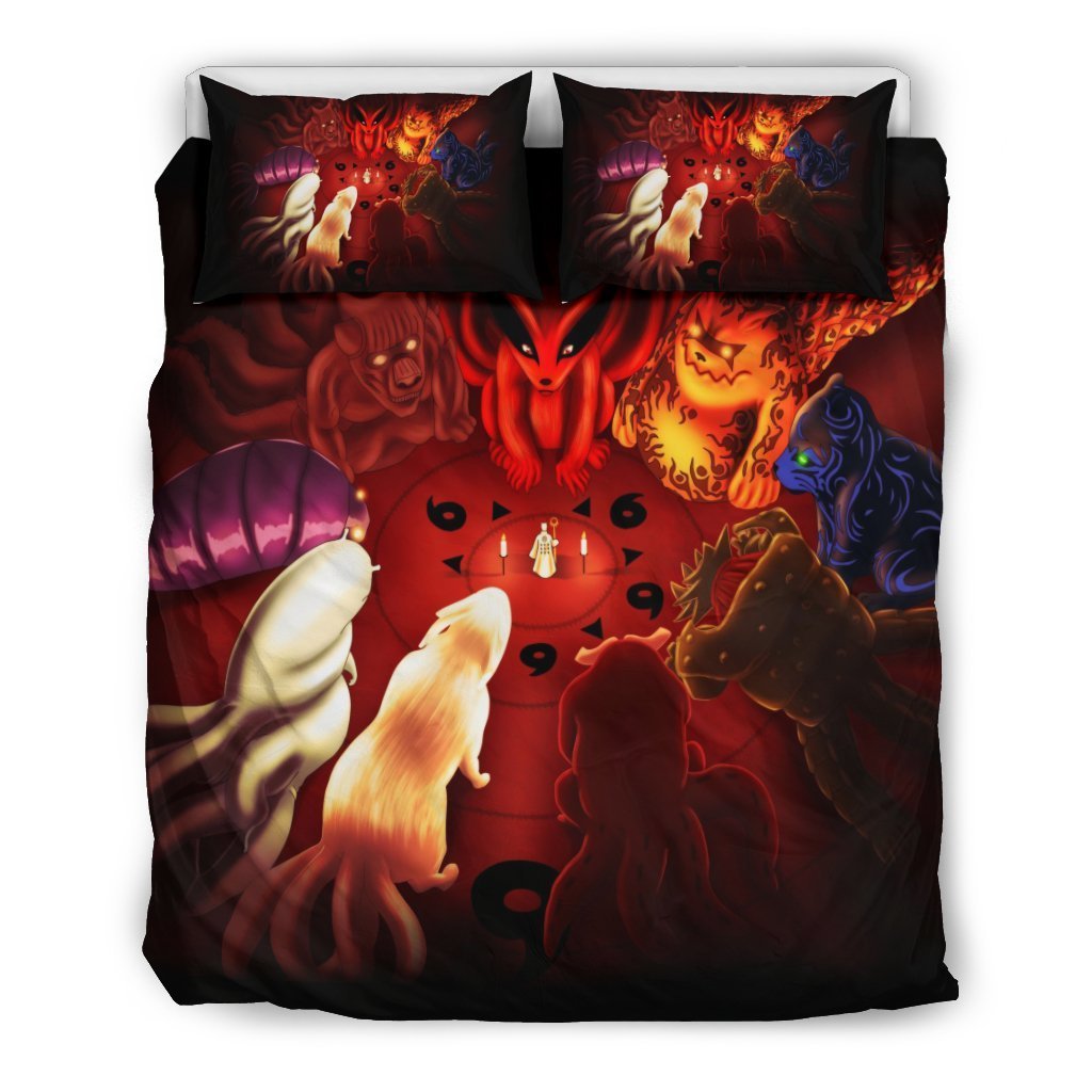 Naruto-And-Tailed-Beasts-Bedding-Set-Duvet-Cover-Pillowcase-2