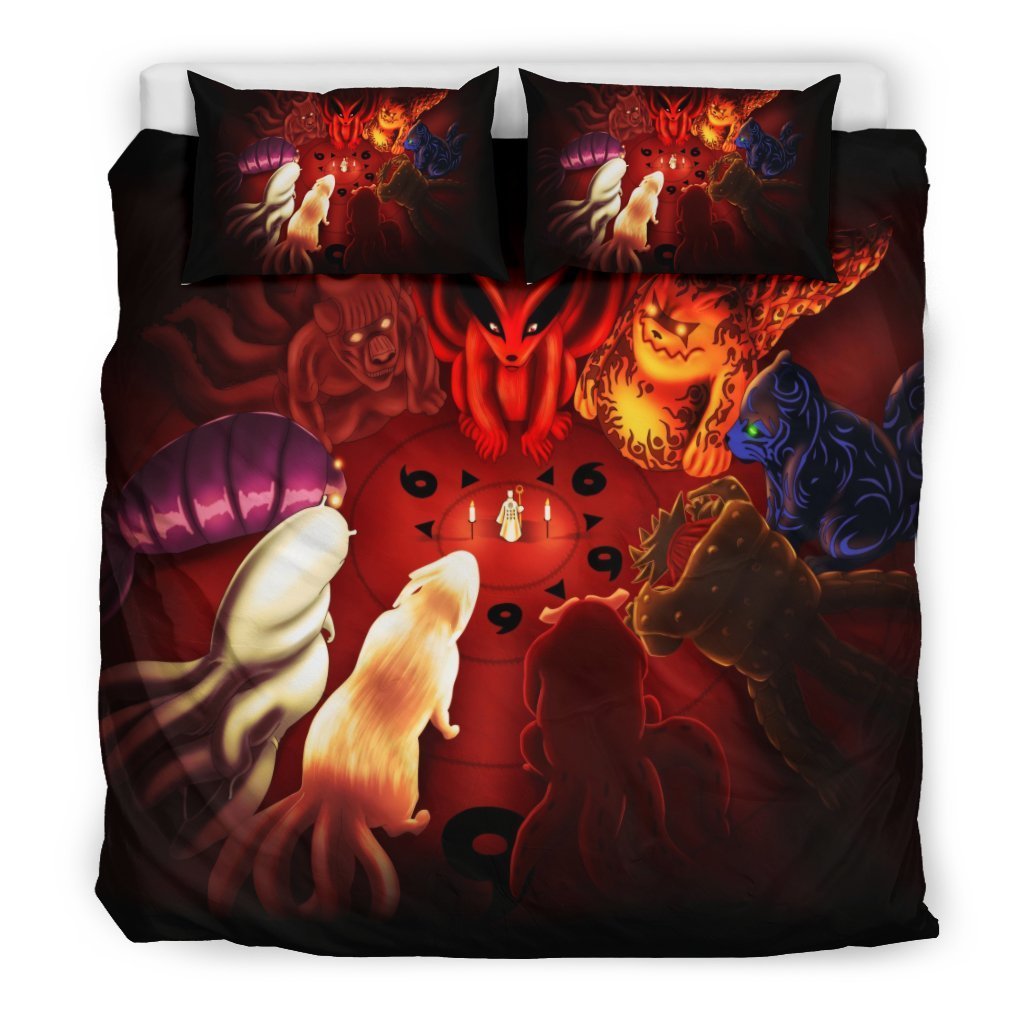 Naruto-And-Tailed-Beasts-Bedding-Set-Duvet-Cover-Pillowcase-3