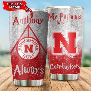 Nebraska Cornhuskers Tumbler Harry Potter NCAA Custom Name TB2856