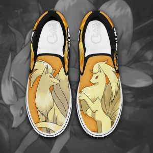 Ninetales Slip On Shoes Pokemon Custom Anime Shoes
