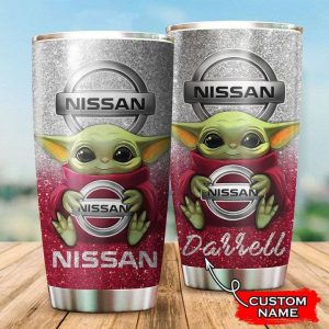 Nissan Baby Yoda Custom Name Tumbler TB0688