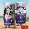 Northwestern Wildcats Wonder Woman Custom Name Tumbler TB1655