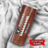 Oakland Raiders Custom Name Straight Tumbler S TB2384