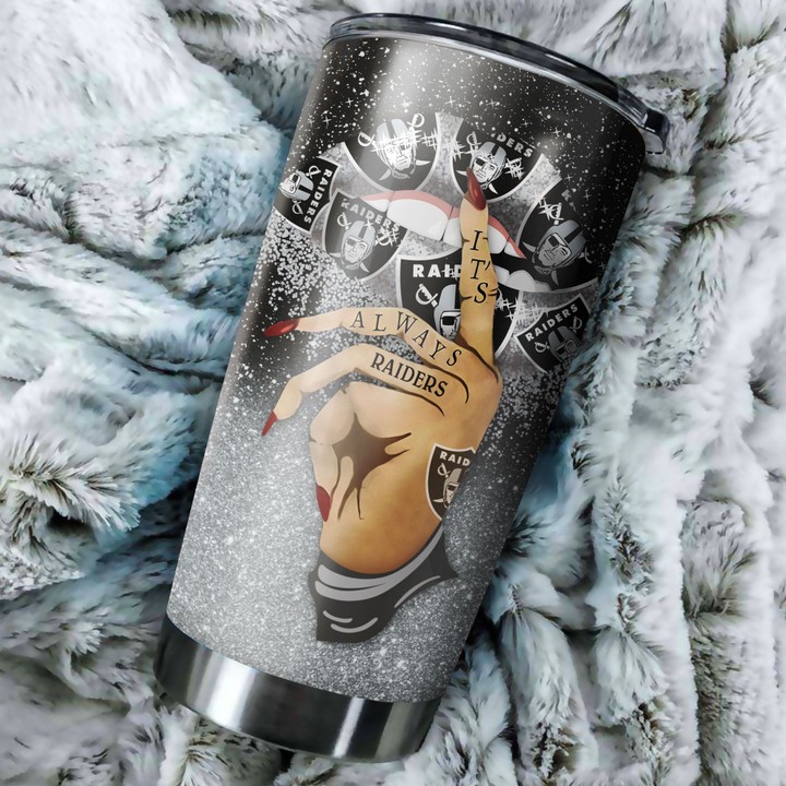 Oakland-Raiders-Girl-Custom-Name-Tumbler-TB1893-1