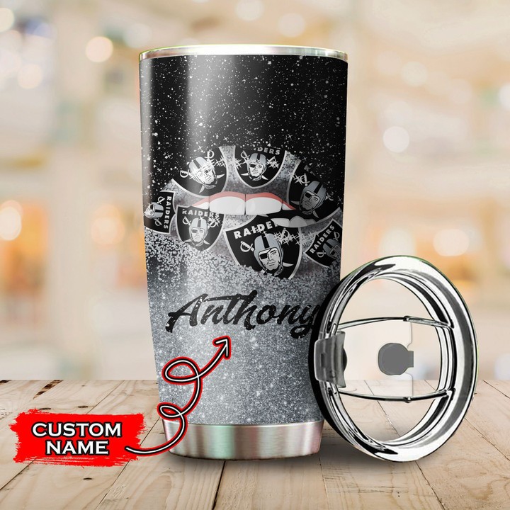Oakland-Raiders-Girl-Custom-Name-Tumbler-TB1893-2