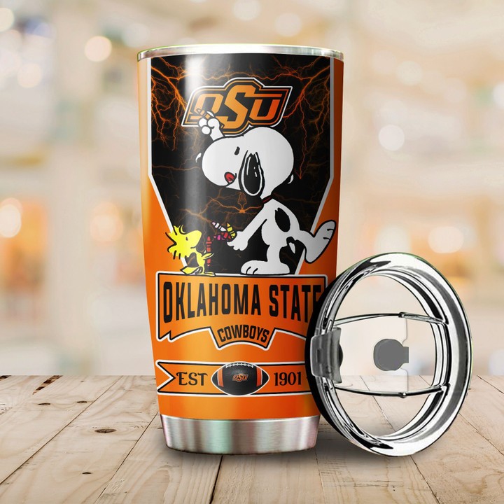 Oklahoma-State-Cowboys-Tumbler-Snoopy-NCAA-Custom-Name-TB0848-2