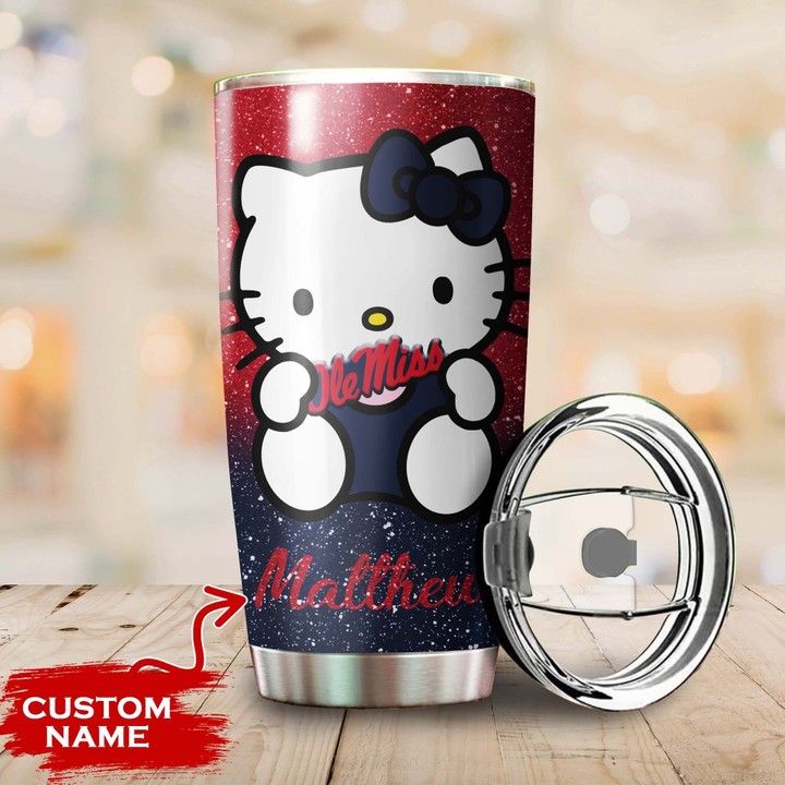 Ole-Miss-Rebels-Hello-Kitty-Custom-Name-Tumbler-TB0509-2