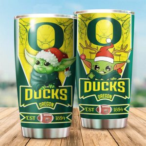 Oregon Ducks Tumbler Baby Yoda NCAA TB0906