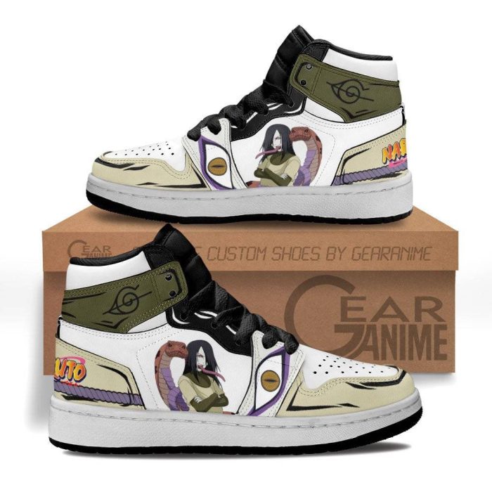 Orochimaru Kids Sneakers Custom Anime NRT Kids Jordan 1 Shoes