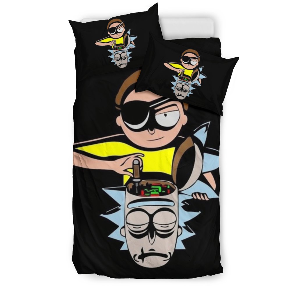 Rick-And-Morty-Bedding-Set-Duvet-Cover-Pillowcase-1