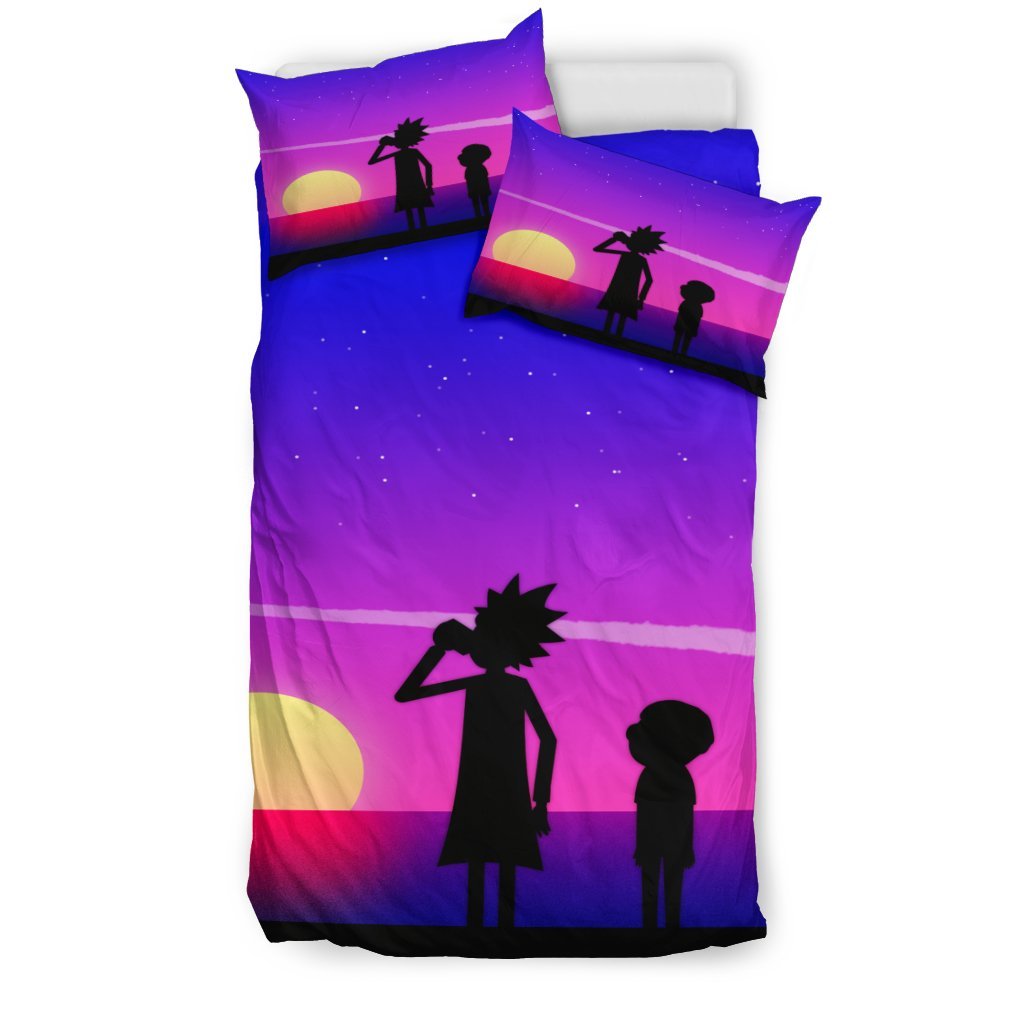 Rick-And-Morty-Bedding-Set-Duvet-Cover-Pillowcase-1
