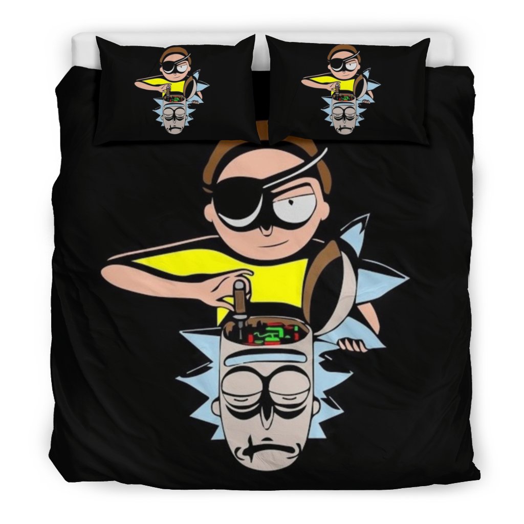 Rick-And-Morty-Bedding-Set-Duvet-Cover-Pillowcase-3