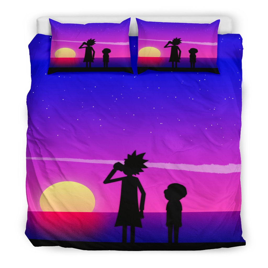 Rick-And-Morty-Bedding-Set-Duvet-Cover-Pillowcase-3