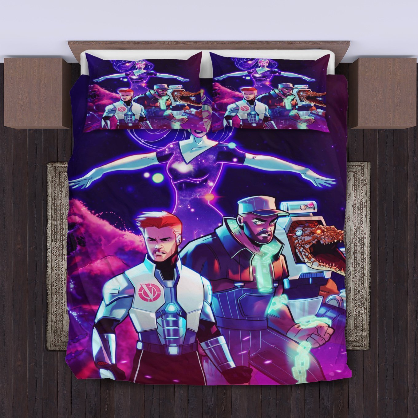 Rick-And-Morty-Bedding-Set-Duvet-Cover-Pillowcase Rick And Morty Bedding Set Duvet Cover Pillowcase