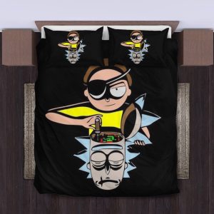 Rick And Morty Bedding Set Duvet Cover Pillowcase