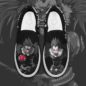 Ryuk Slip On Shoes Death Note Custom Anime Shoes