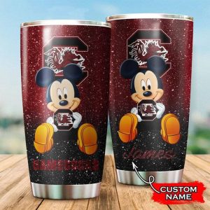 South Carolina Gamecocks Mickey Custom Name Tumbler TB0249