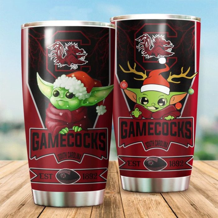 South Carolina Gamecocks Tumbler Baby Yoda NCAA TB0747