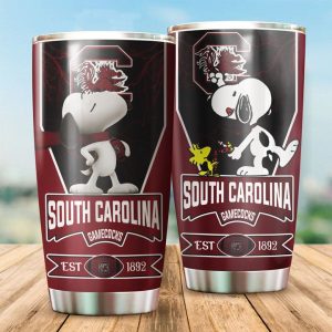 South Carolina Gamecocks Tumbler Snoopy NCAA TB1036