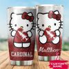Stanford Cardinal Hello Kitty Custom Name Tumbler TB0167