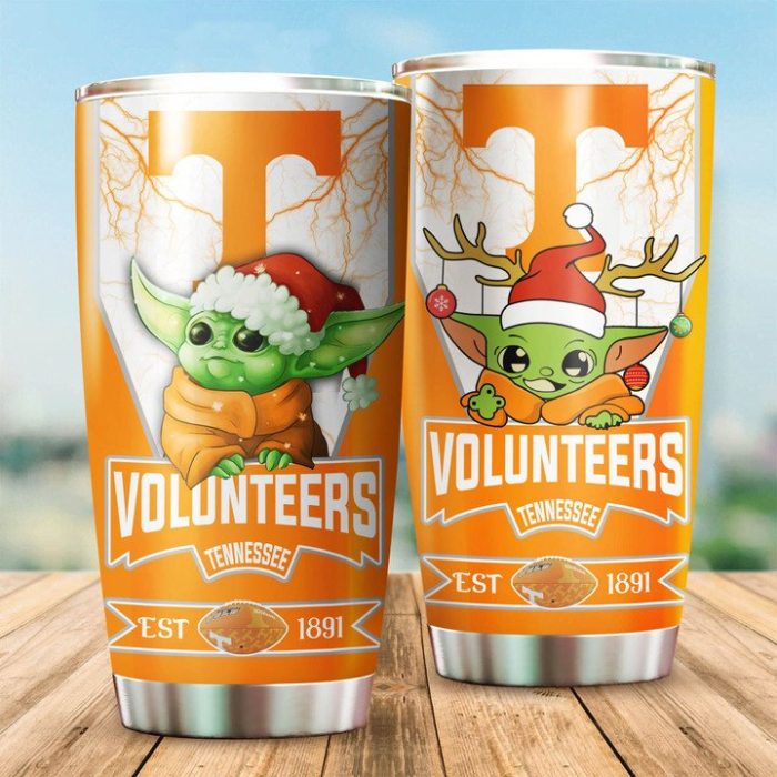 Tennessee Volunteers Tumbler Baby Yoda NCAA TB0845