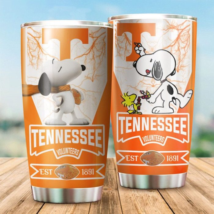 Tennessee Volunteers Tumbler Snoopy NCAA TB0219