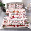 To My Gorgeous Wife Bedding  Duvet Cover And Pillowcase Set
