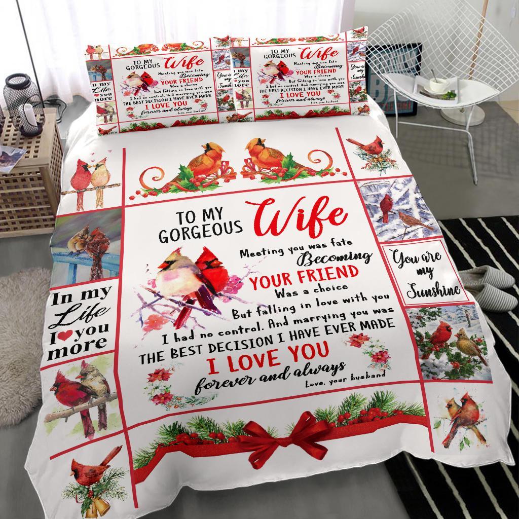 To-My-Gorgeous-Wife-Bedding-Duvet-Cover-And-Pillowcase-Set-5