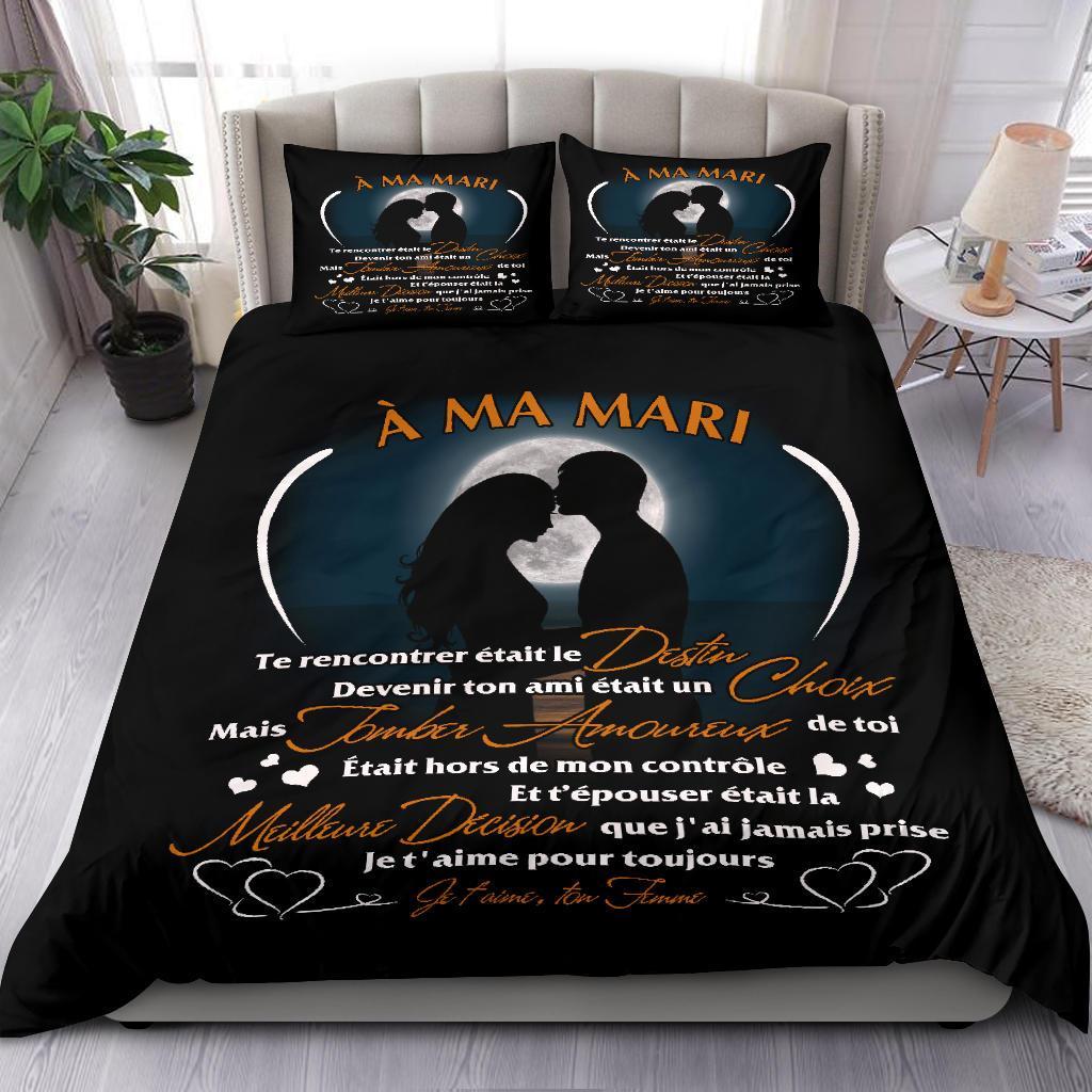 To-My-Husband-Moon-Bedding-Duvet-Cover-And-Pillowcase-Set To My Husband Moon Bedding  Duvet Cover And Pillowcase Set