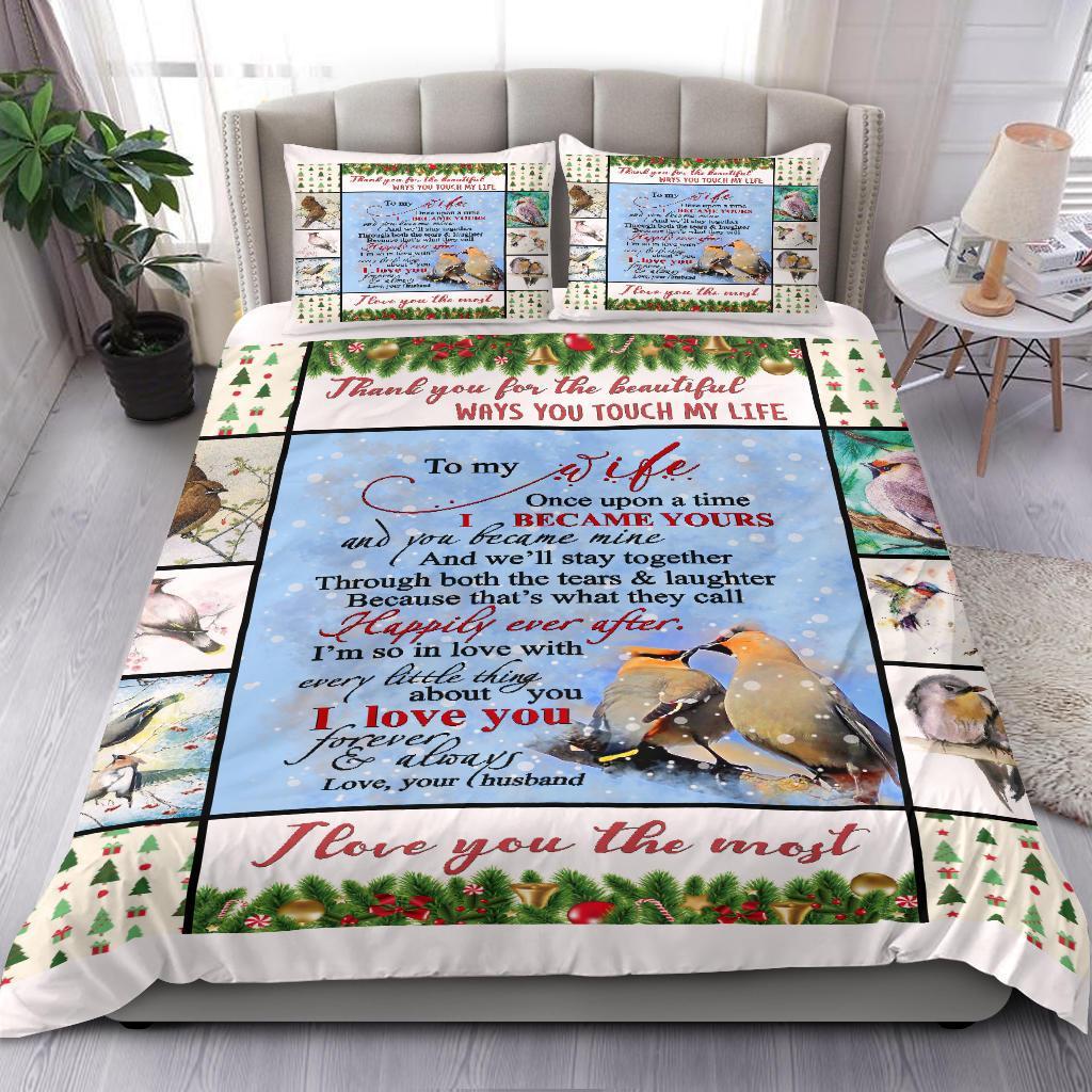 To-My-Wife-Bedding-Duvet-Cover-And-Pillowcase-Set To My Wife Bedding Duvet Cover And Pillowcase Set