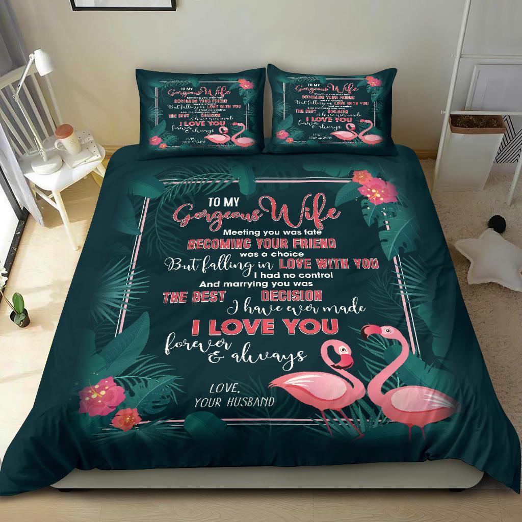 To-My-Wife-Flamingo-Bedding-Duvet-Cover-And-Pillowcase-Set-4