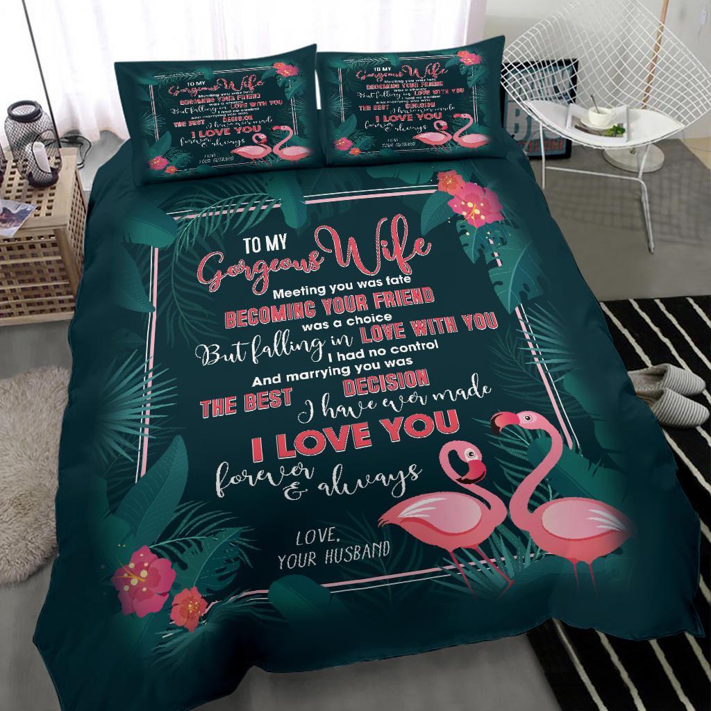 To-My-Wife-Flamingo-Bedding-Duvet-Cover-And-Pillowcase-Set-5