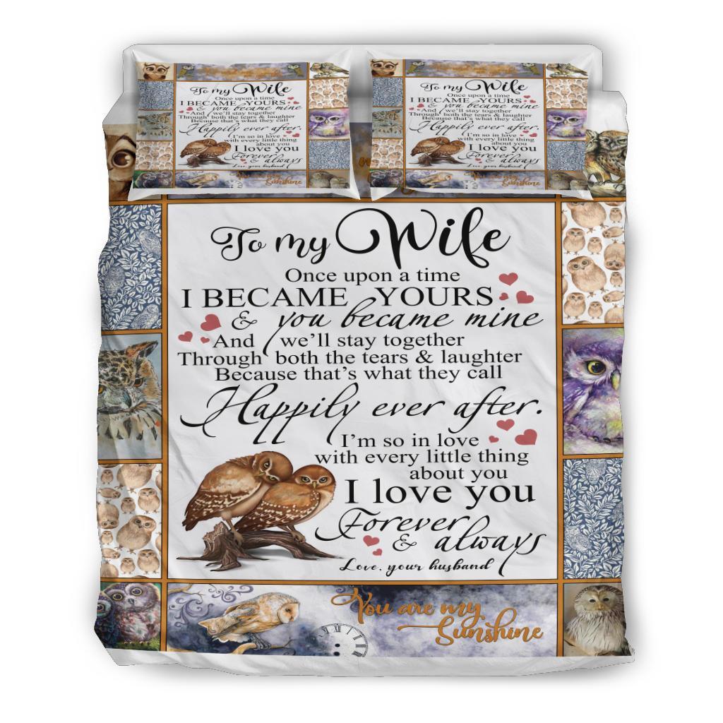 To-My-Wife-Owl-Bedding-Duvet-Cover-And-Pillowcase-Set-2