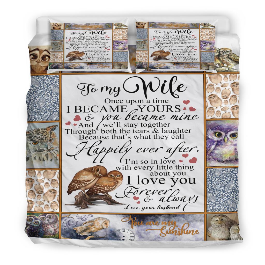 To-My-Wife-Owl-Bedding-Duvet-Cover-And-Pillowcase-Set-3