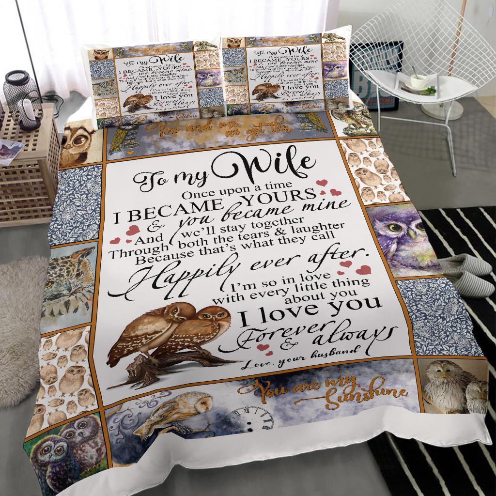To-My-Wife-Owl-Bedding-Duvet-Cover-And-Pillowcase-Set-5
