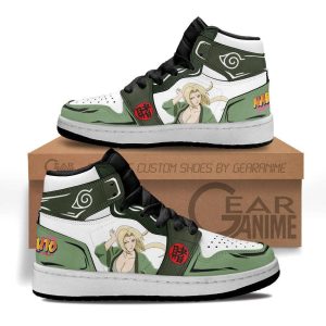 Tsunade Kids Sneakers Custom Anime NRT Kids Jordan 1 Shoes