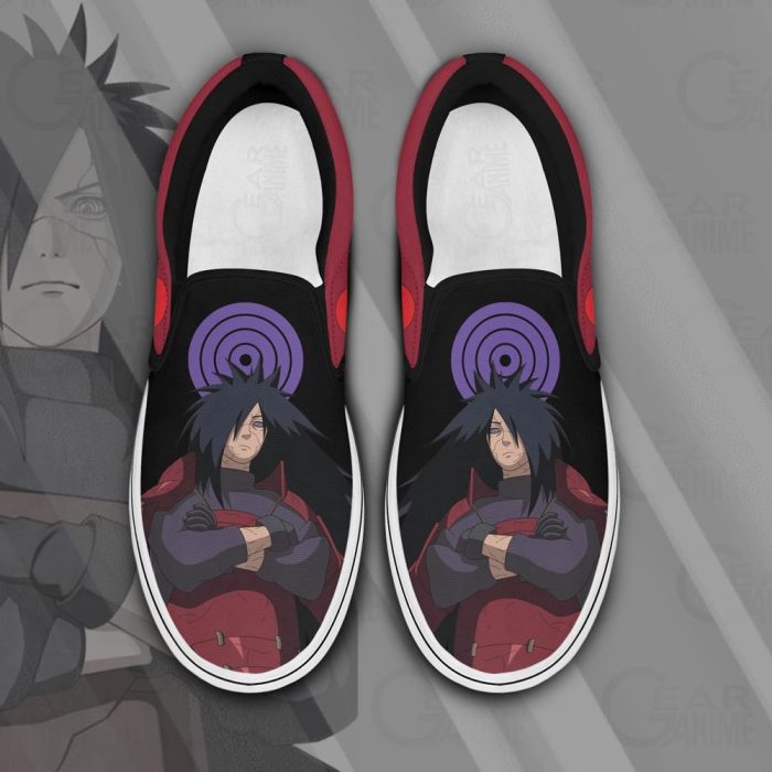 Uchiha Madara Slip On Shoes Custom Anime Shoes PN12