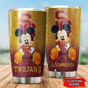 Usc Trojans Mickey Custom Name Tumbler TB0915