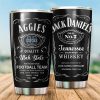 Utah State Aggies Football Jack Daniel'S Tumbler TB1404