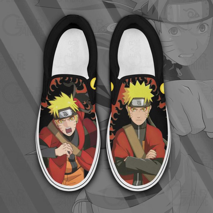 Uzumaki Sage Slip On Shoes Custom Anime Shoes PN12