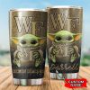 Wake Forest Demon Deacons Baby Yoda Custom Name Tumbler TB0189
