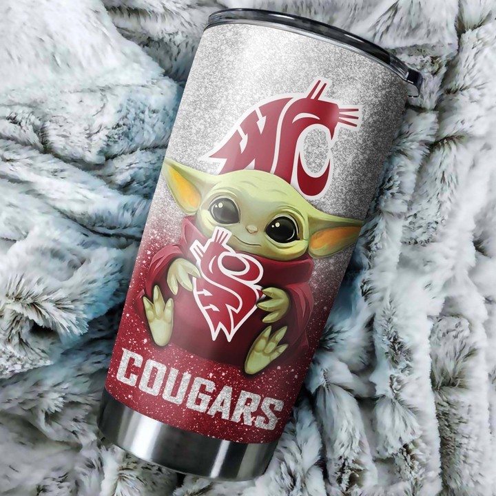 Washington-State-Cougars-Football-Baby-Yoda-Custom-Name-Tumbler-TB0136-1