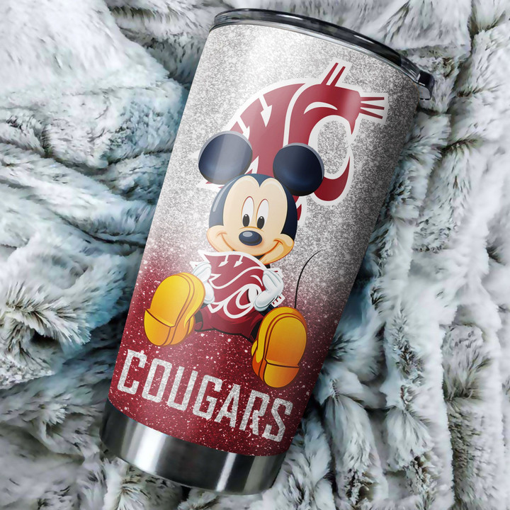 Washington-State-Cougars-Football-Mickey-Custom-Name-Tumbler-TB0910-1