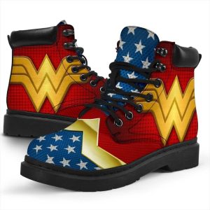 Wonder Woman Boots Shoes Fan