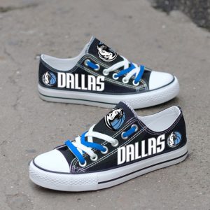 Dallas Mavericks Custom Shoes Basketball Mavericks Low Top Sneakers Dallas NBA Gumshoes Mavericks LT1229